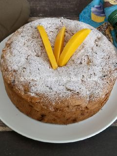 Foto resep Italian Apple Olive Oil Cake