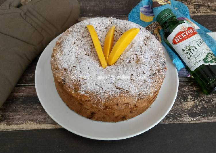 Italian Apple Olive Oil Cake