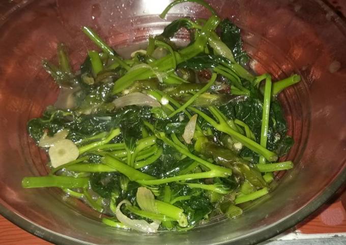 Tutorial Memasak Resep Tumis kangkung