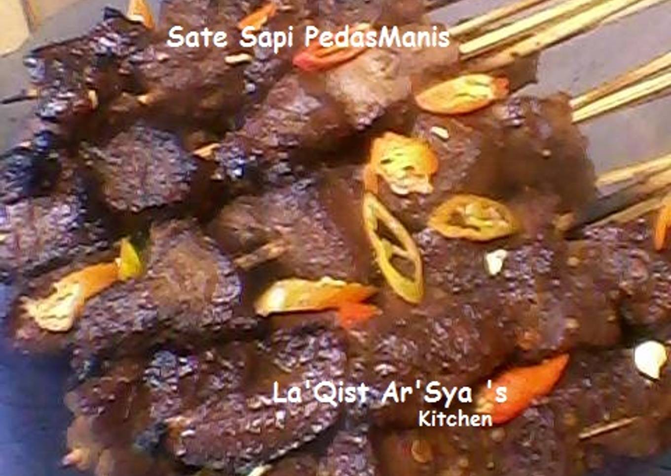 Sate Sapi Pedas Manis