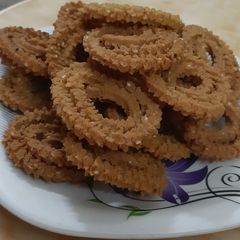 Wheat flour Chakali A picture of Wheat flour Chakali.