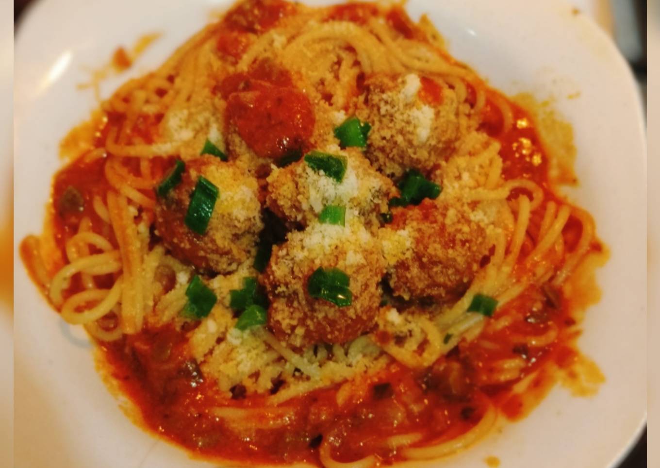 🍝 Fideos con albóndigas estofadas🍝