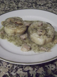 Una foto de Merluza en salsa verde