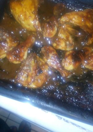 A picture of Oven grilled chicken.