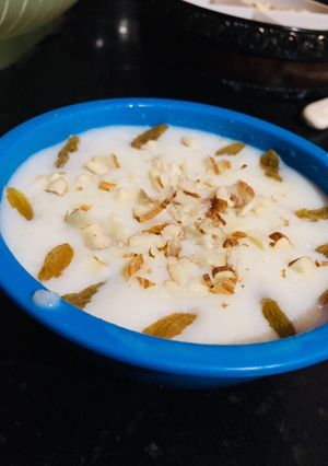 A picture of Rice kheer.