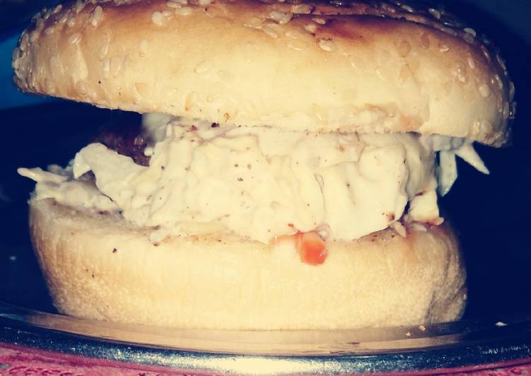 How to Make Perfect Mecdonals style chicken burger 😋