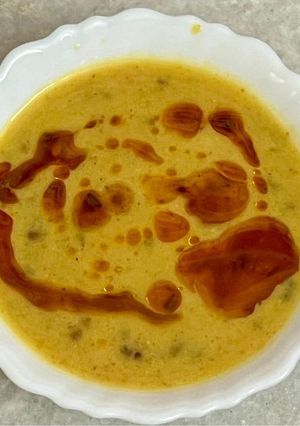 A picture of Jodhpuri Ki Famous Moth Ki Kadhi.