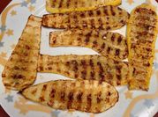 A picture of grilled yellow squash