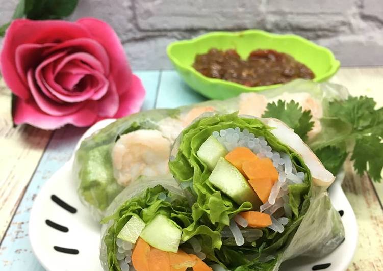 Resep Spring roll vietnamese, Sempurna