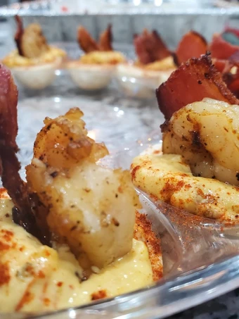 Easy Steps to Prepare Recipes Cajun deviled eggs the Delicious Perfect.