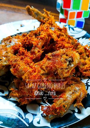 Foto resep Sayap goreng burus