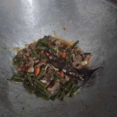 รูปของ Tumis Kacang Panjang Daging