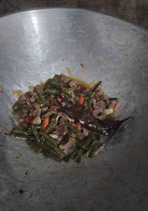 Foto resep Tumis Kacang Panjang Daging