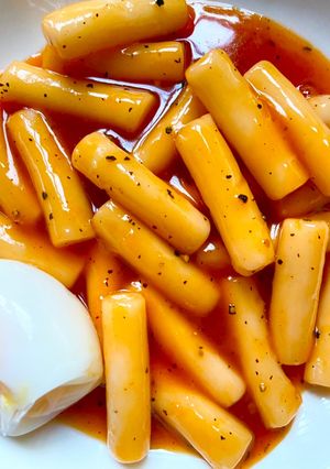 Hình của món Tokbokki.