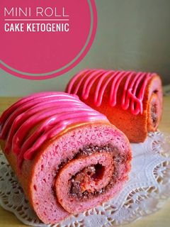 Foto resep Mini roll cake #ketopad