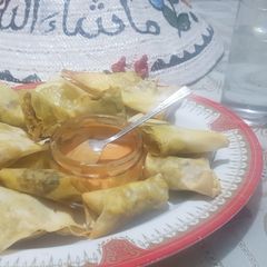 A picture of Oven samosa trial 1.