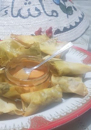 A picture of Oven samosa trial 1.