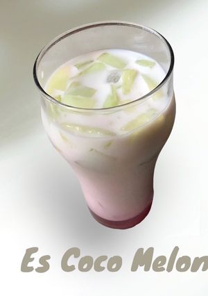 Foto resep Es Coco Melon