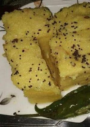 A picture of Dhokla.