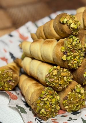 Vaníliás pisztáciás kúp, az igazi vendégváró! 🫠 recept fotója