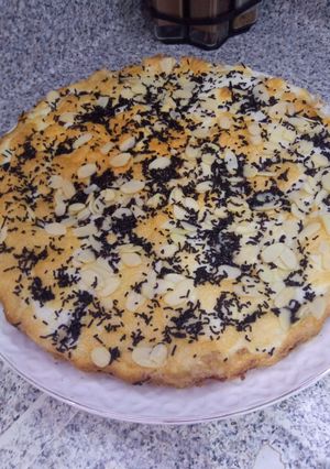 صورة لوصفة طورطة بطريقة أم ريان
