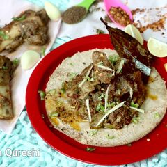 A picture of Mutton krahi.