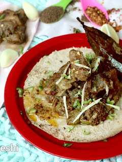 A picture of Mutton krahi.