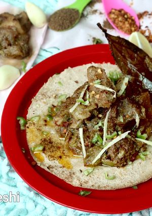 A picture of Mutton krahi.