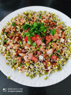 સ્પ્રોઉટ્સ સલાડ (Sprouts Salad Recipe In Gujarati) રેસીપી મુખ્ય ફોટો