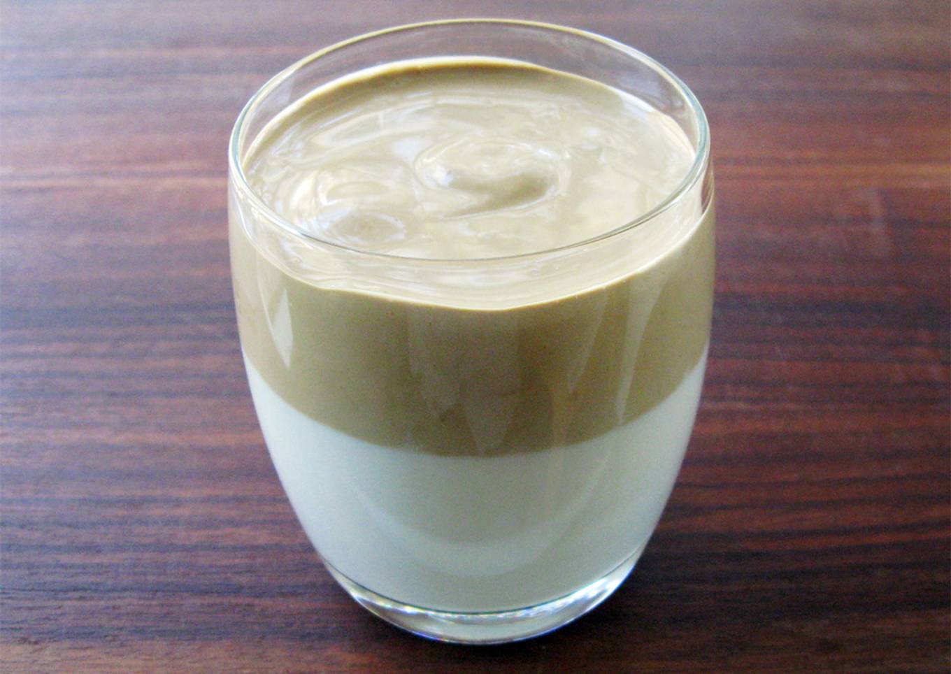 Chilled Milk with Whipped Coffee