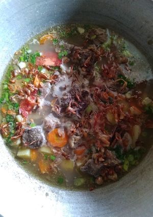 Foto resep Soup Tulang Daging Sapi