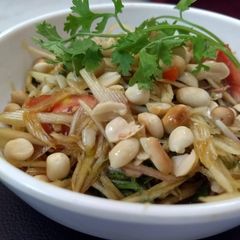 A picture of Raw papaya salad.
