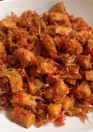 Foto resep Teri Nasi Sambal Tempe