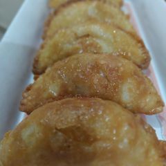Rich coconut gujiya A picture of Rich coconut gujiya.