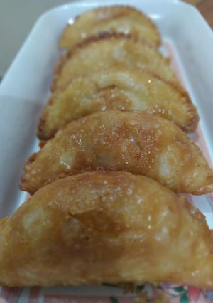 A picture of Rich coconut gujiya.