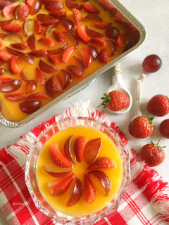Foto resep Pudding Susu Buah