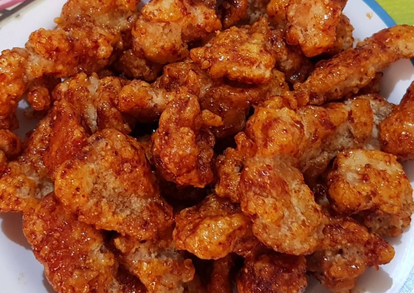 Dak Gang Jeong (Ayam Goreng Korea), resep asli orang Korea