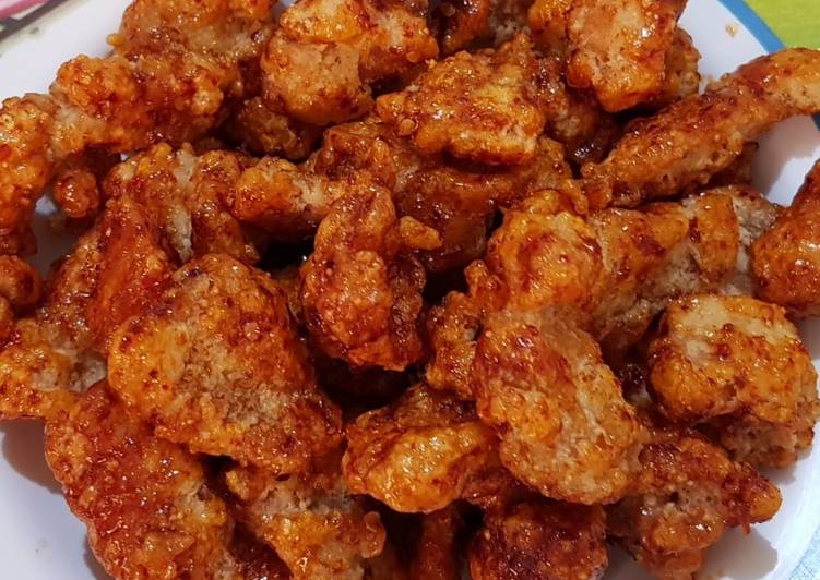 Cara Gampang Menyiapkan Dak Gang Jeong (Ayam Goreng Korea), Enak Banget