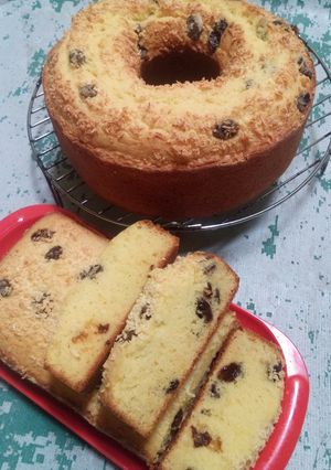 Foto resep Bolu tape kismis keju