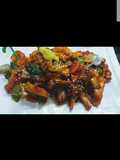 Honey chilli potatoes