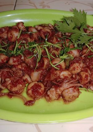 Foto resep Cumi Bumbu Balado