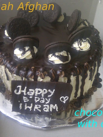 Cara Gampang Membikin Resep  Bolu tart ultah coklat/ choco cake tart yang Menggugah Selera, Lezat