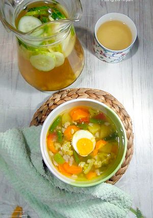 Foto resep SupTelur🐔AyamTersegarTaburIkanPatin PalingLumayan 😇🙏🏻👍🏻🤍