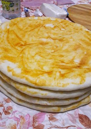 Una foto de Pizza casera