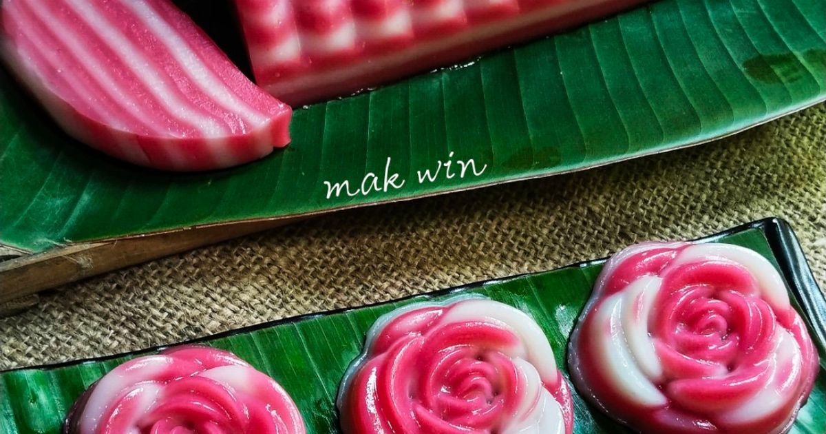 Kue lapis edisi merah putih