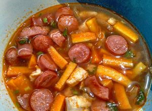Foto resep Sup Merah Kental Rasa Nendang
