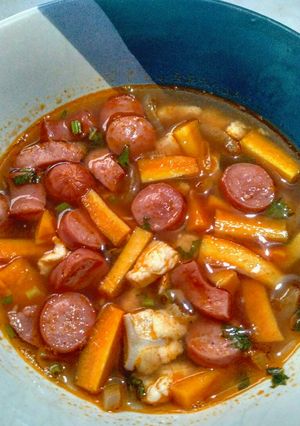 Foto resep Sup Merah Kental Rasa Nendang
