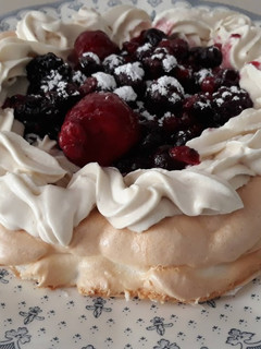 Una foto de Tarta Pavlova