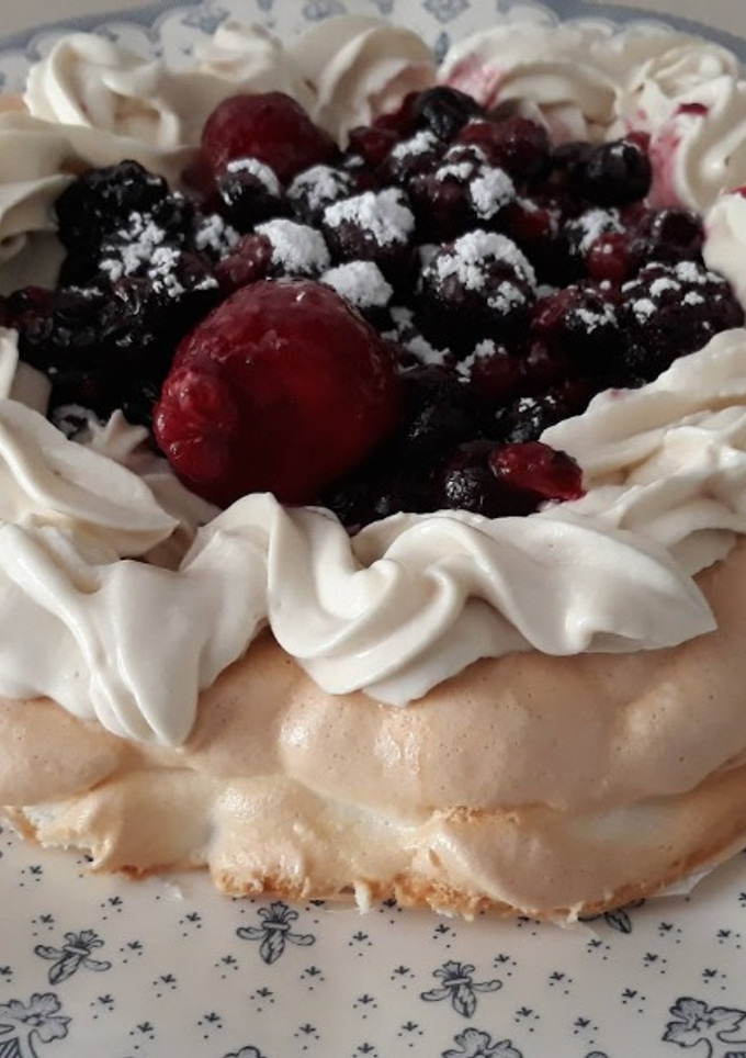 Una foto de Tarta Pavlova