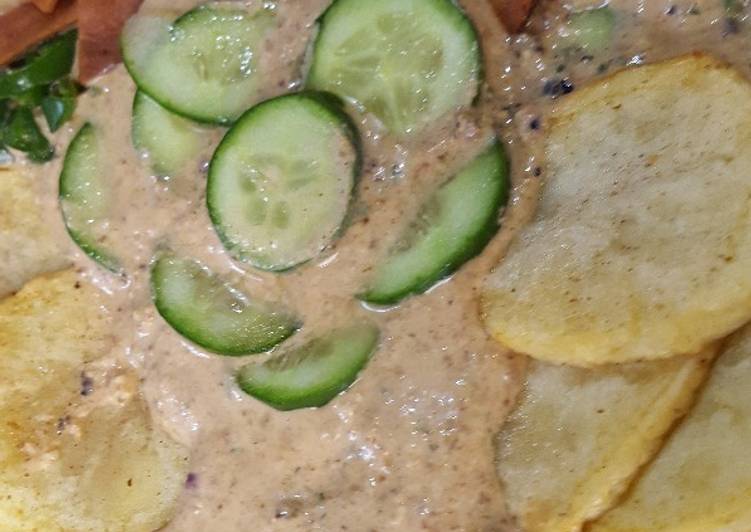 بابا غنوج بالزبادي لذيذة
